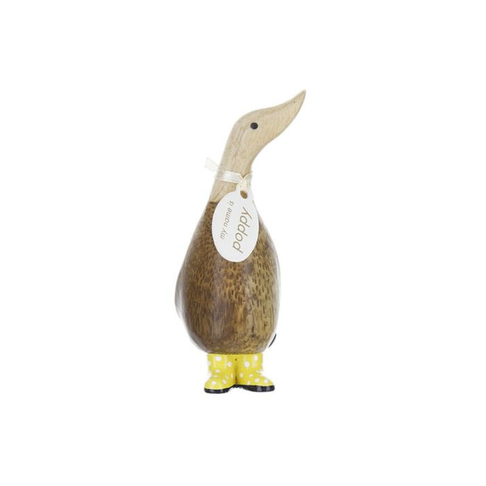 DCUK Dinky Ducks - Spotty Welly -  Yellow